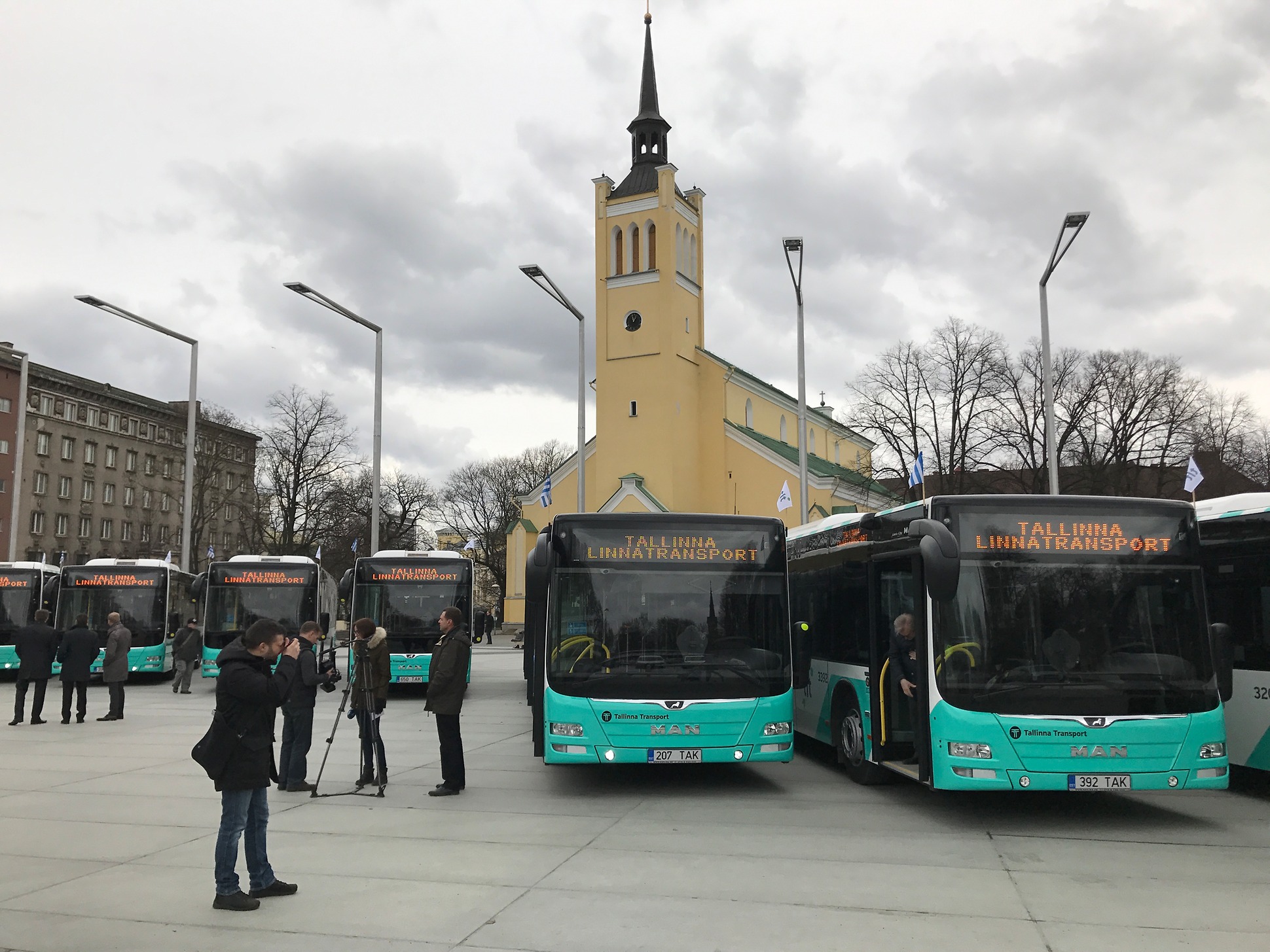 MAN delivered 30 new city buses for Tallinn